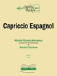 Capriccio Espagnol Orchestra sheet music cover